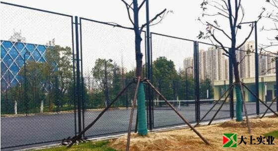 烽勝公園西側(cè)唯一的體育場(chǎng)地，室外網(wǎng)球場(chǎng)