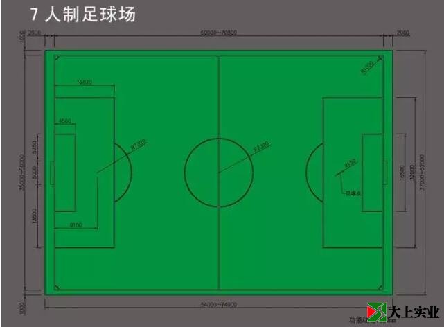 七人制足球場標(biāo)準(zhǔn)尺寸