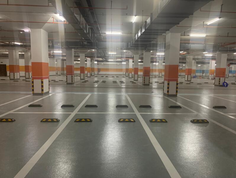 汕尾御景壹號(hào)地下車(chē)庫(kù)地坪漆