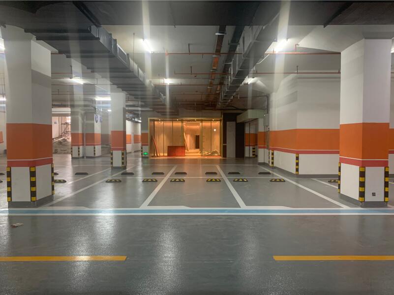 汕尾御景壹號(hào)地下車(chē)庫(kù)地坪漆