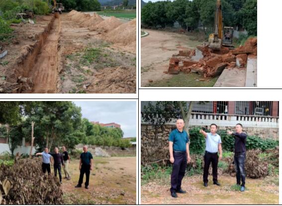 樂峰中學(xué)塑膠跑道建設(shè)動工了