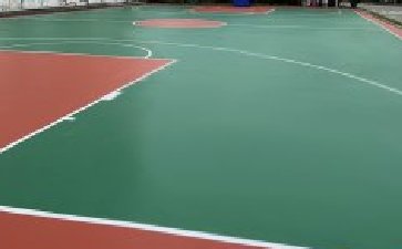 坑梓工業(yè)園硅PU籃球場施工項目