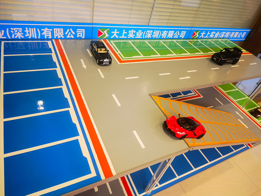 辦公室環(huán)氧地坪車庫(kù)樣品
